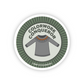 Sticker with a sweater design and text 'Colorwork Conqueror' on a white background