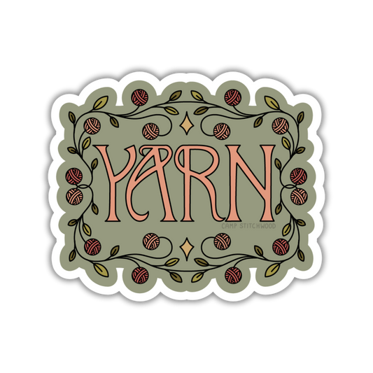 Yarn Nouveau Sticker