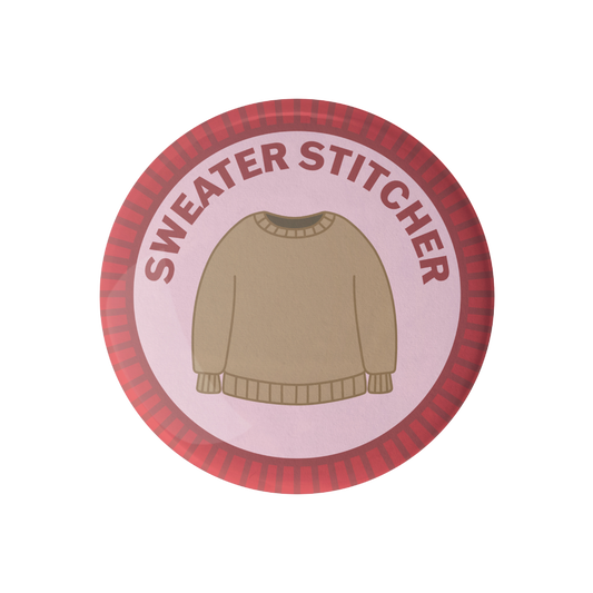 Sweater Stitcher Merit Badge