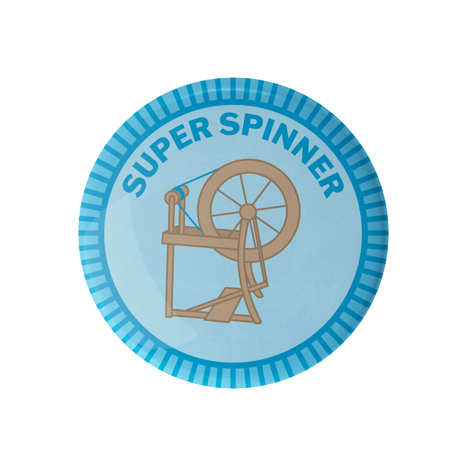 Super Spinner Merit Badge