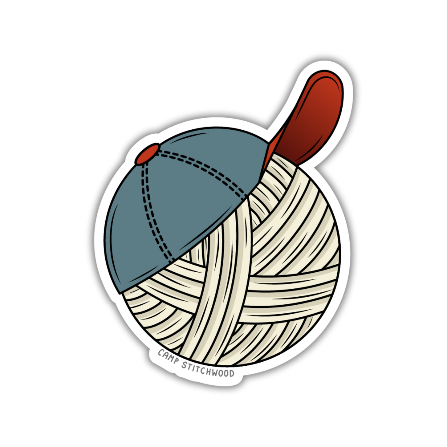 Baseball Sticker