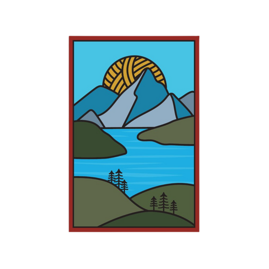 Mountain Lake Postcard