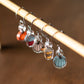 Cozy Pumpkin Stitch Marker Set