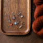 Cozy Pumpkin Stitch Marker Set