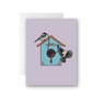 Birdhouse Notecard