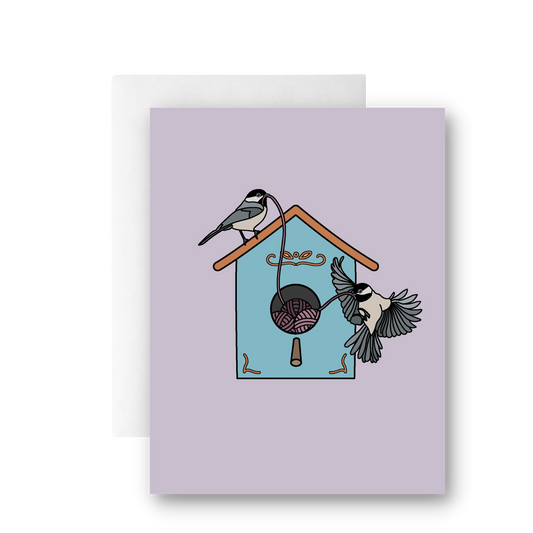 Birdhouse Notecard