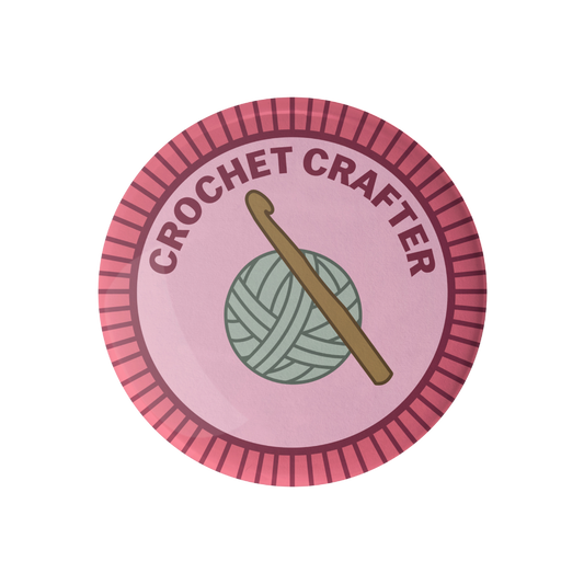 Crochet Crafter Merit Badge