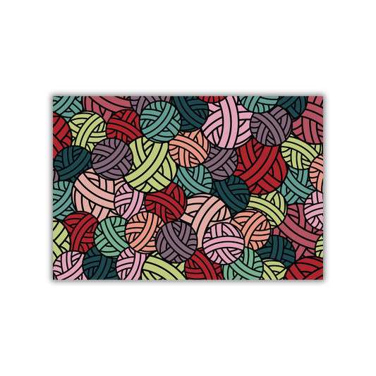 Yarn Ball Postcard