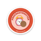 Procrastiknitter Merit Badge Sticker