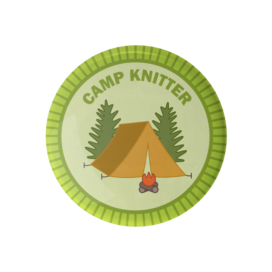 Camp Knitter Merit Badge