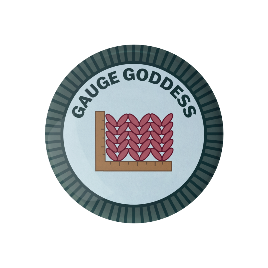 Gauge Goddess Merit Badge