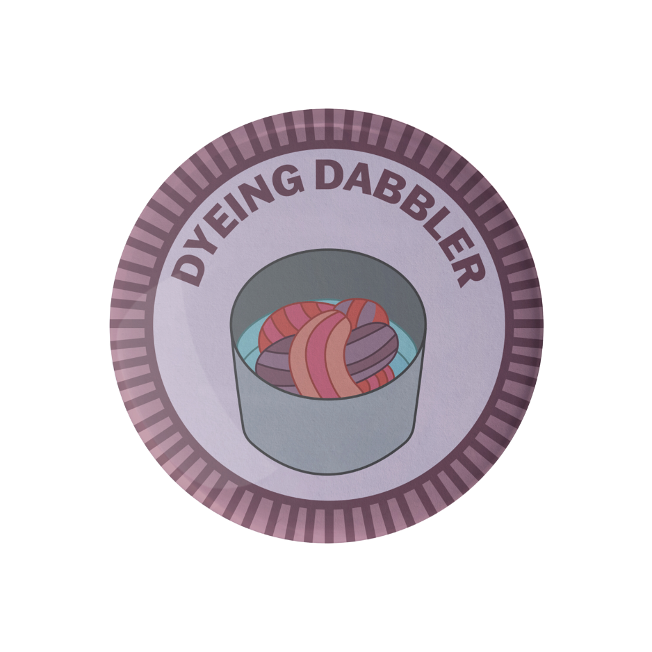 Dyeing Dabbler Merit Badge