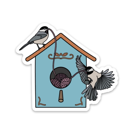Birdhouse Sticker
