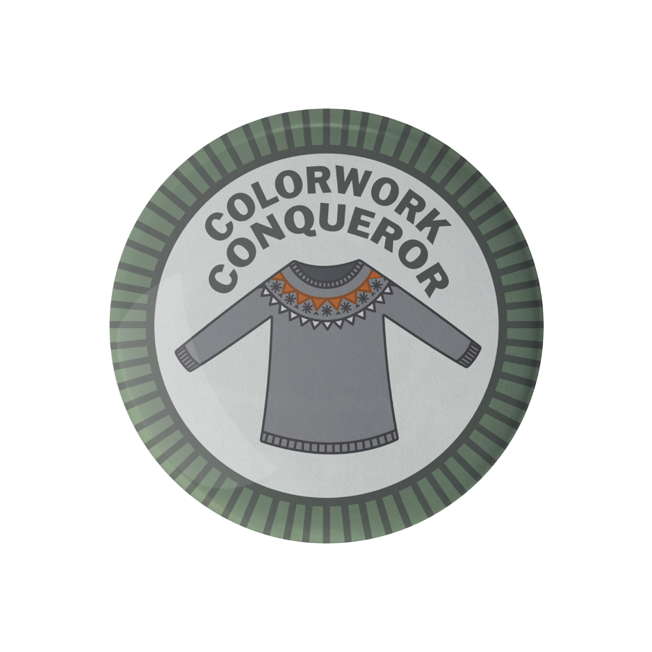 Colorwork Conqueror Merit Badge