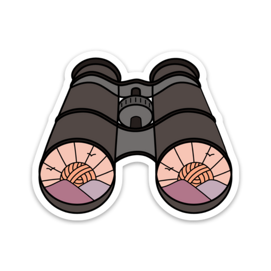 Binoculars Sticker
