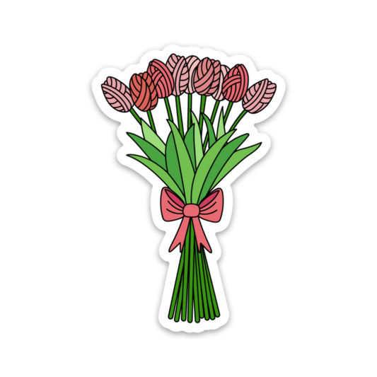 Tulip Bouquet Sticker