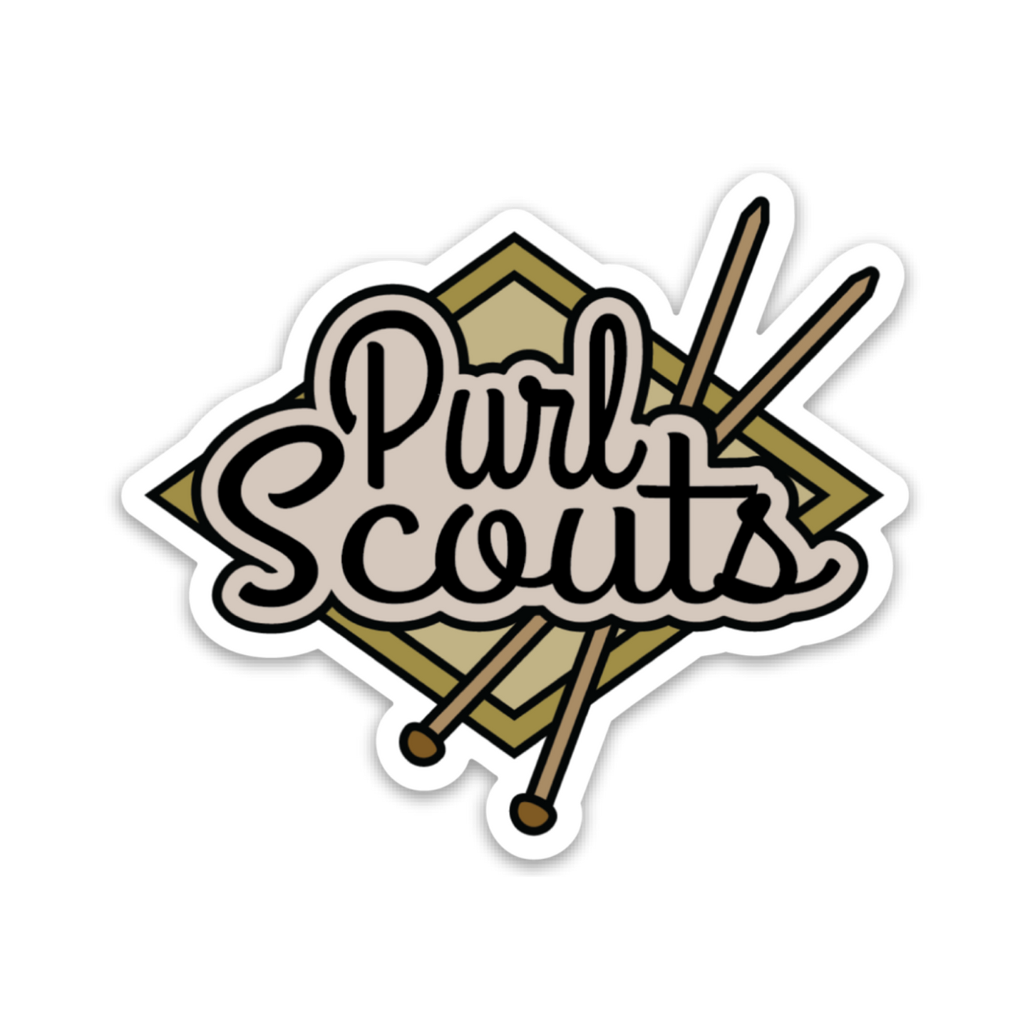 Purl Scouts Sticker