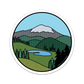 Mount Rainier Knitional Park Sticker