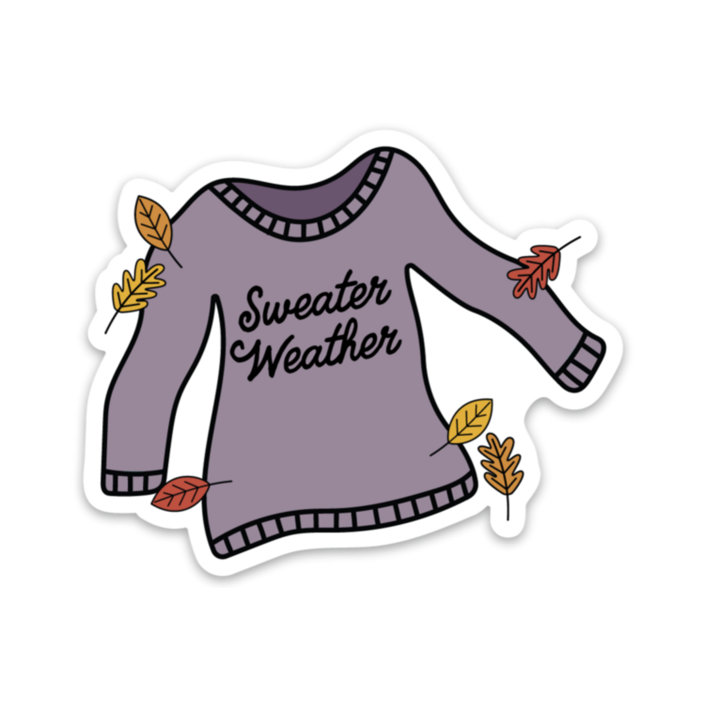 Sweater Weather Sticker