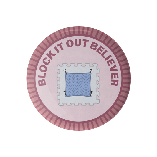 Block it out believer merit badge