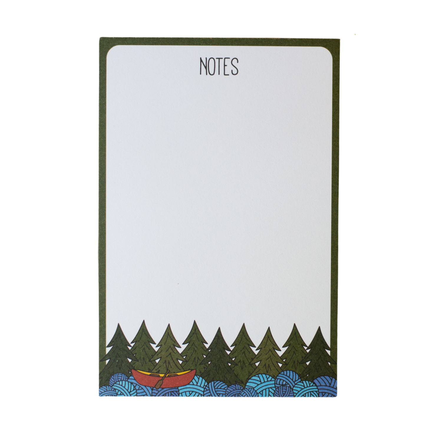 Canoeing Notepad