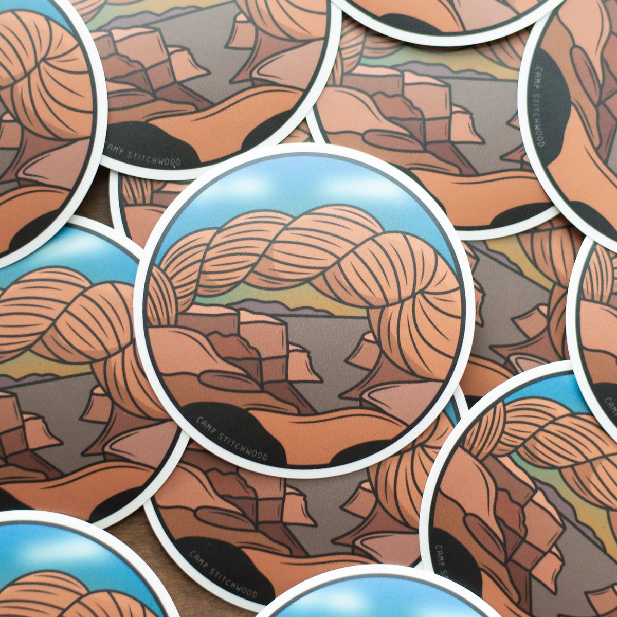 Canyonlands Knitional Park Sticker