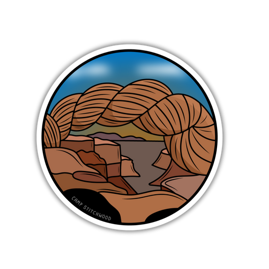 Canyonlands Knitional Park Sticker