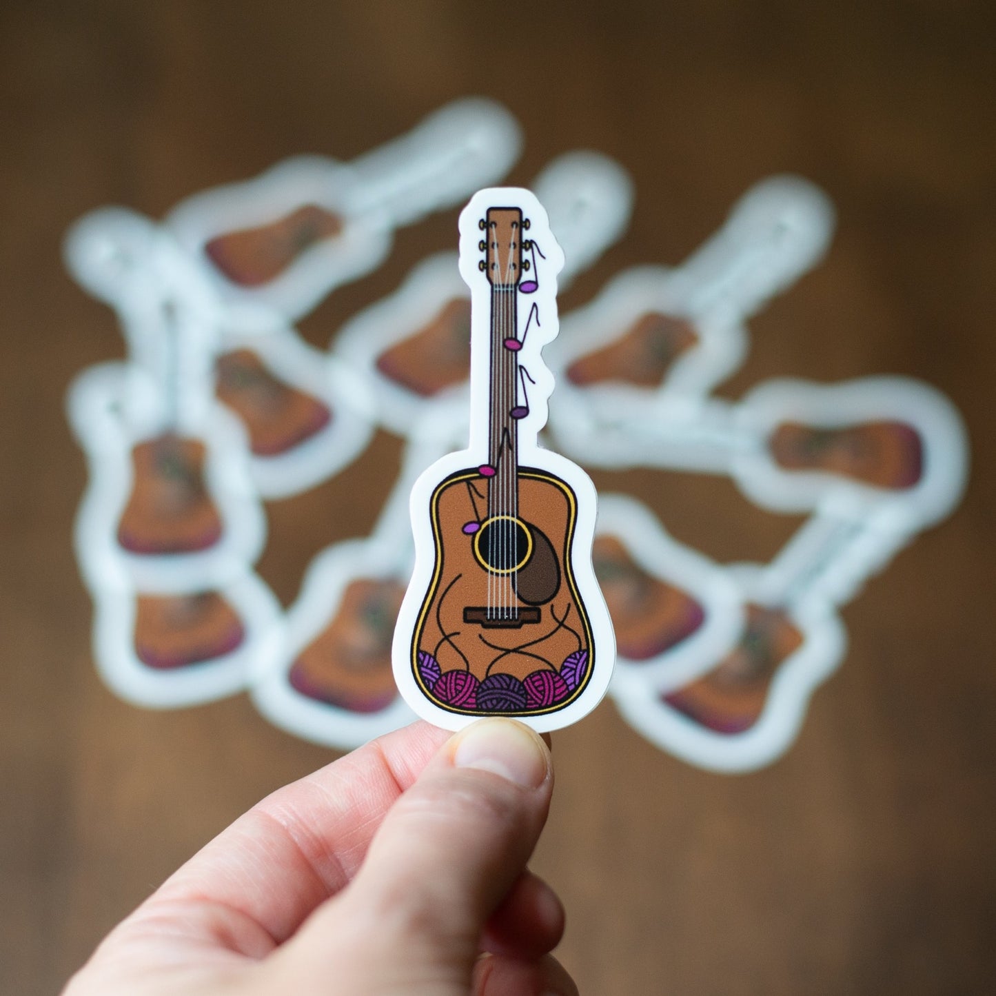 Guitar Sticker