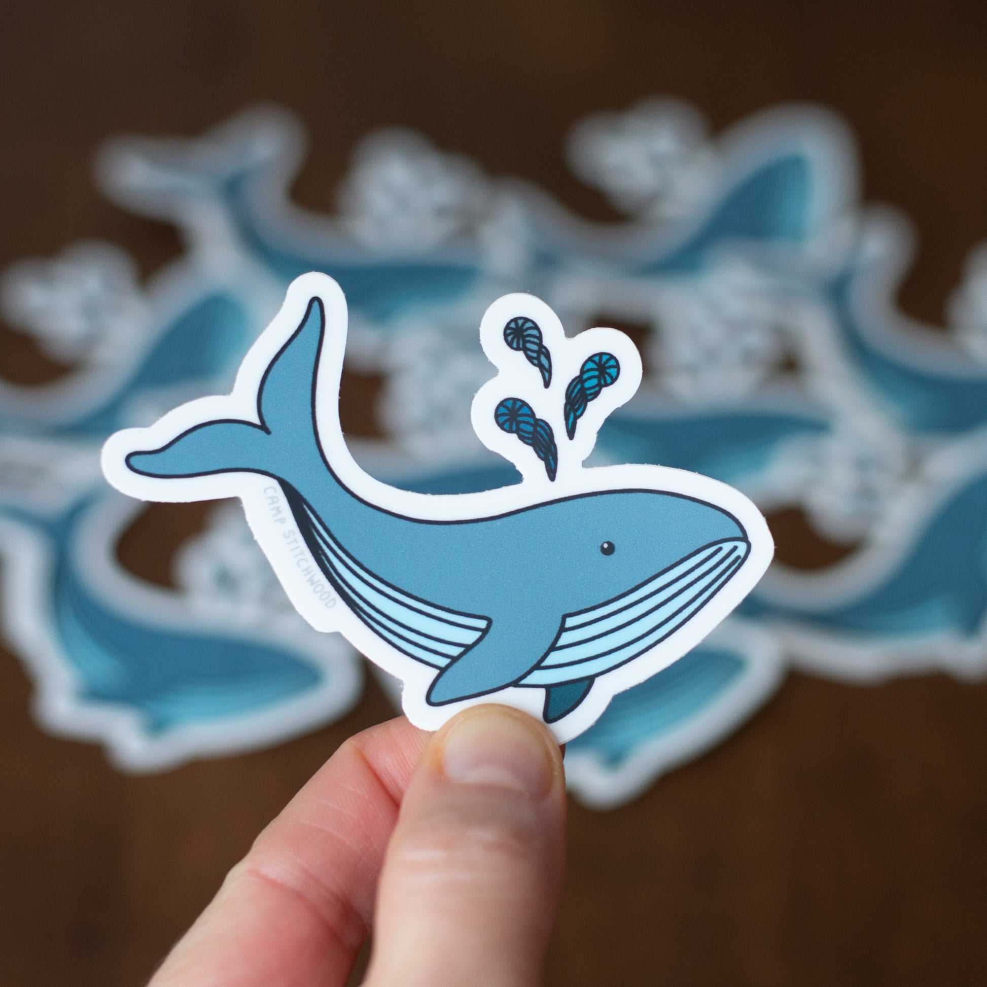 Whale Sticker