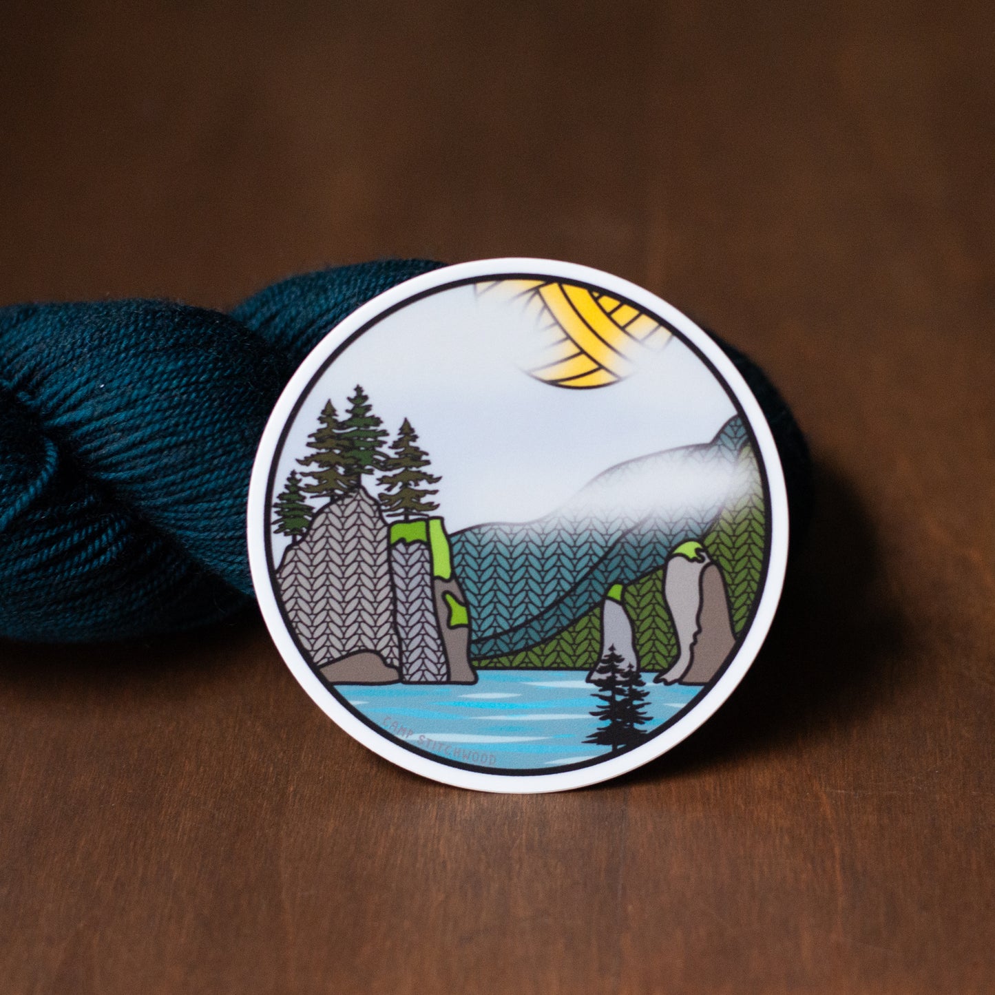 Kenai Fjords Knitional Park Sticker