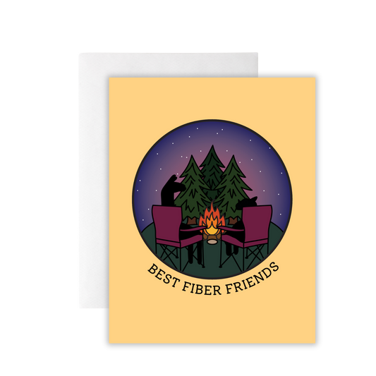 Fiber Friends Notecard