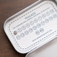 The fiber first aid kit tracker closeup