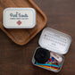The fiber first aid kit open