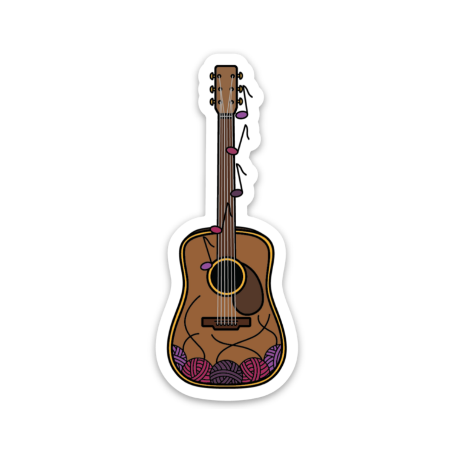 Guitar Sticker