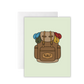 Hiking Pack Notecard