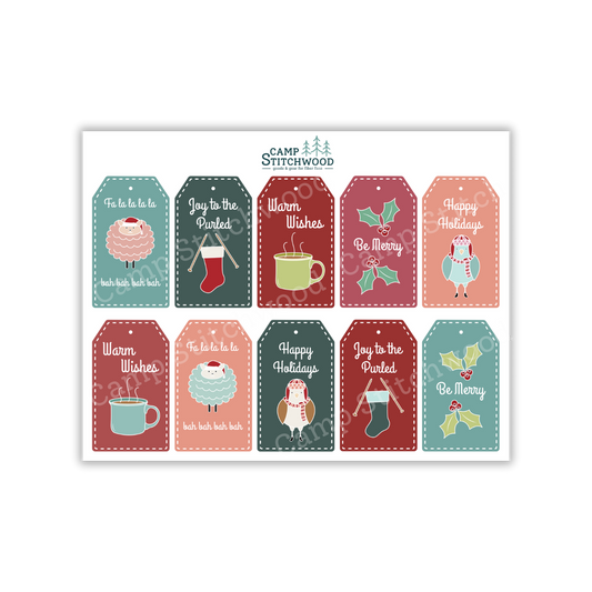 Printable Holiday Gift Tags