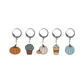 Cozy Pumpkin Stitch Marker Set