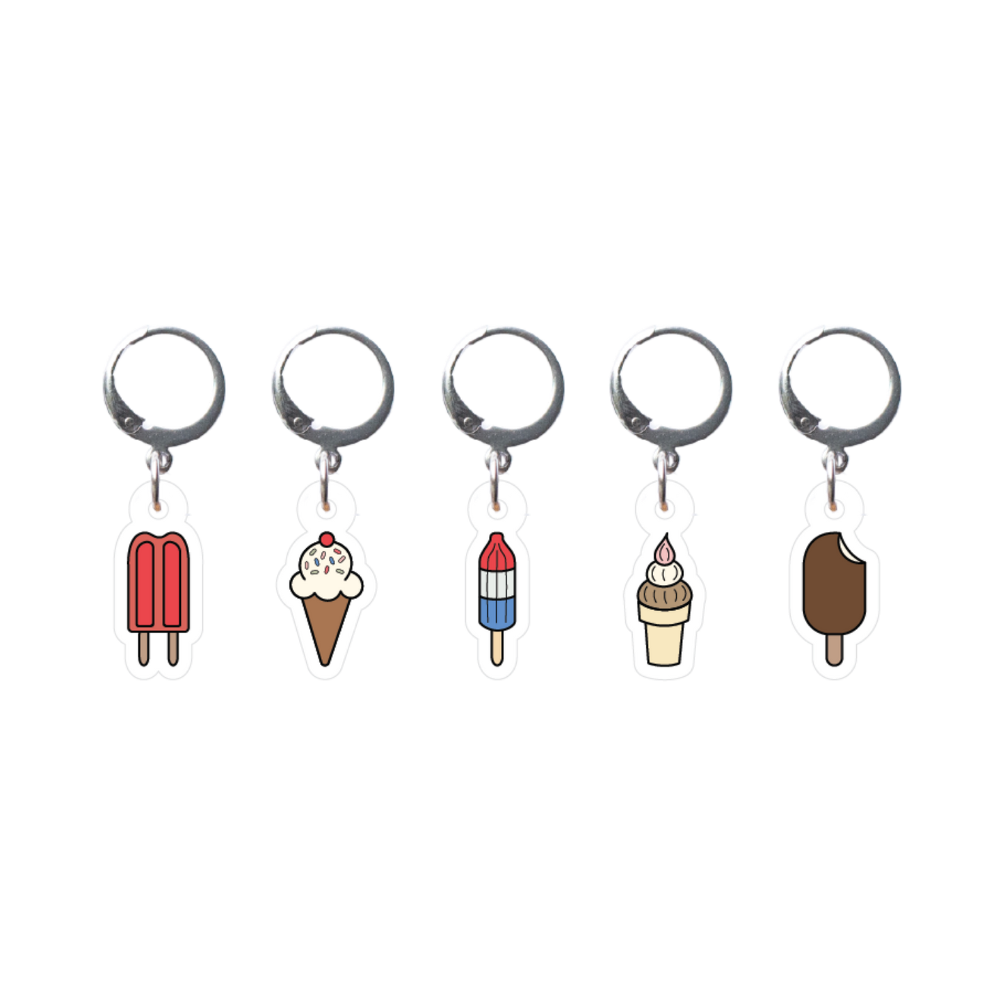Ice Pop Stitch Marker Set
