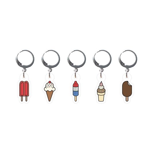 Ice Pop Stitch Marker Set