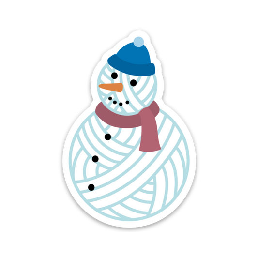 Snowman Sticker