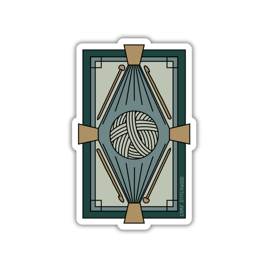 Art Deco Sticker