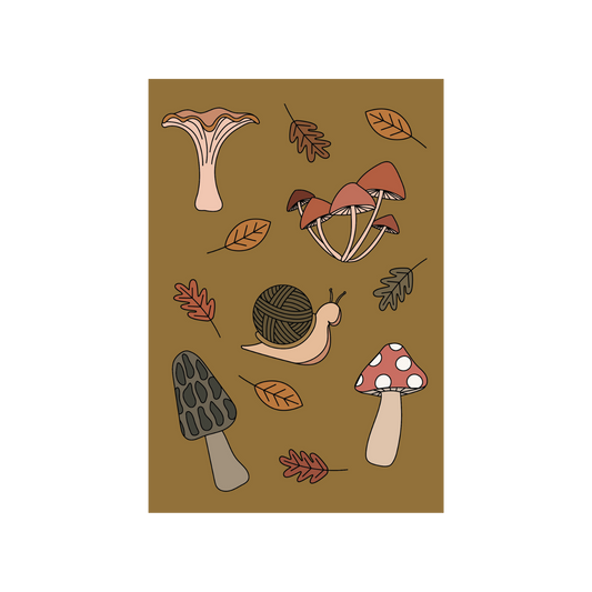 Forest Floor Postcard