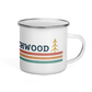 Camp Stitchwood Enamel Mug