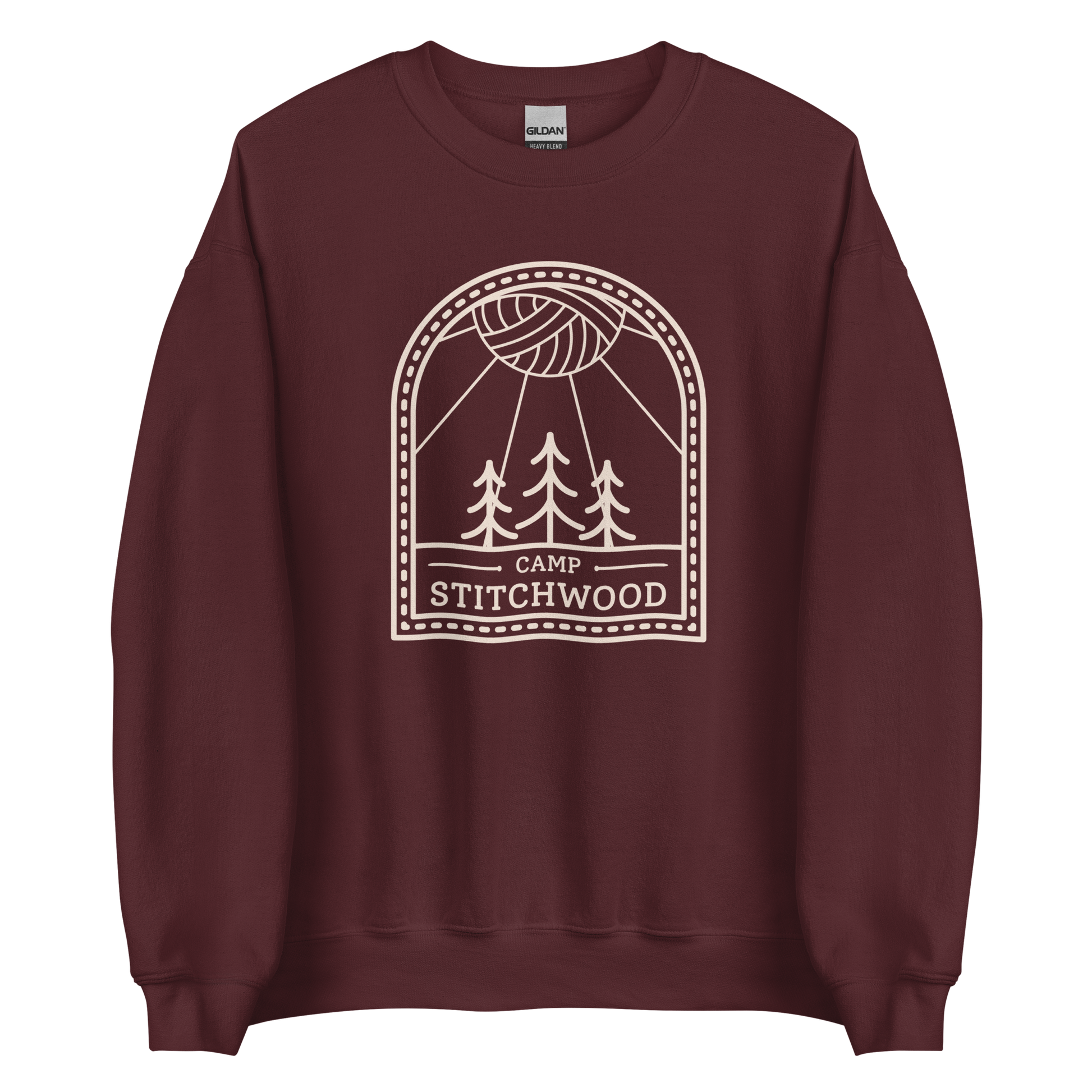 Camp Stitchwood Tall Logo Sweatshirt