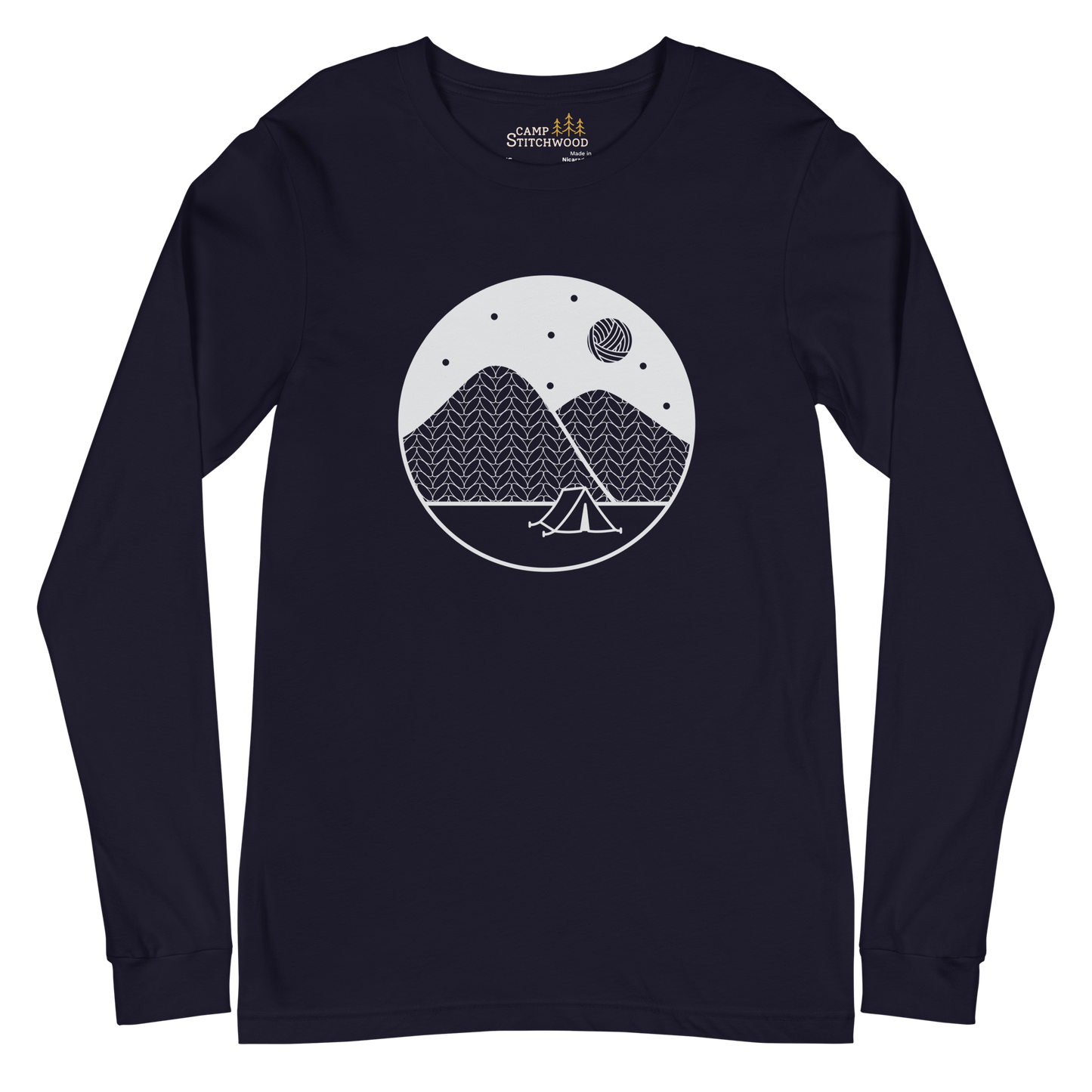 Camping Long Sleeve Tee