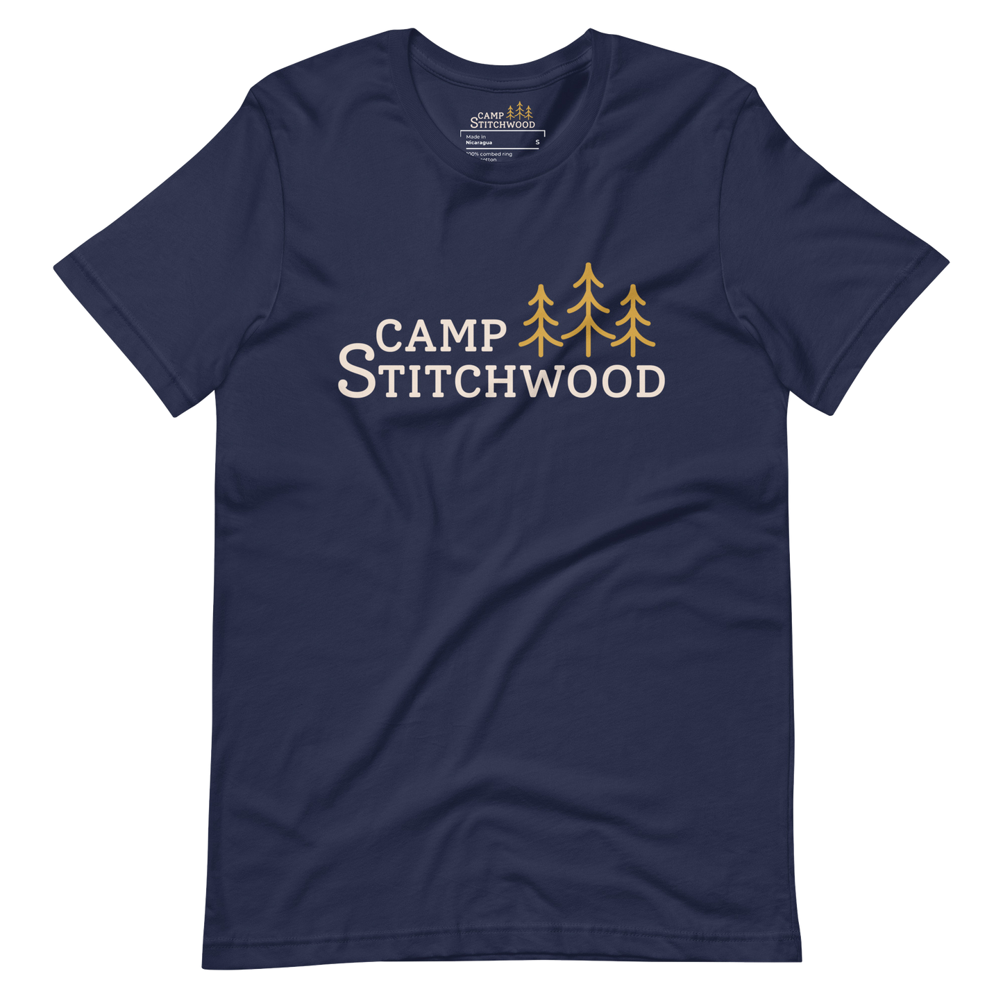 Camp Stitchwood T-Shirt, Unisex Short Sleeve