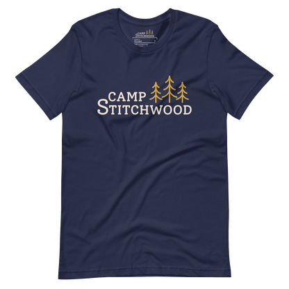 Camp Stitchwood T-Shirt, Unisex Short Sleeve