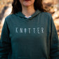 unisex knitter hoodie