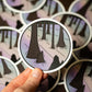 Congaree National Park Knitting Sticker
