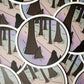 Congaree National Park Knitting Sticker